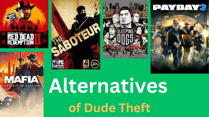 alternatives of dude theft wars